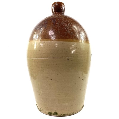 Lot 165 - A large saltglaze stoneware flagon.