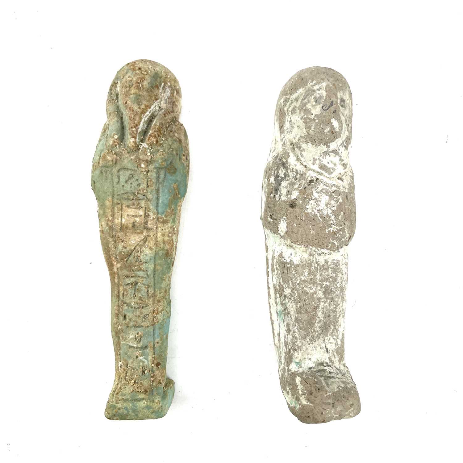 Shabti Lot 39 - An ancient Egyptian pottery shabti possibly