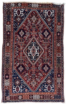 Lot 1247 - A Ghashgai rug, South West Persia, circa 1930's.