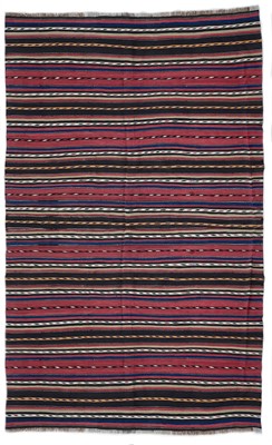 Lot 131 - A Ghasghai kelim, South West Persia, circa 1940's