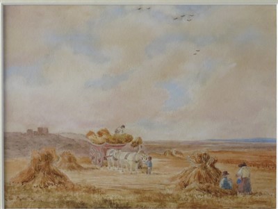 Lot 212 - Peter DE WINT (Attrib.) (1784-1849) Harvesting...