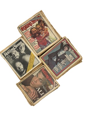 Lot 232 - Rolling Stone magazines.