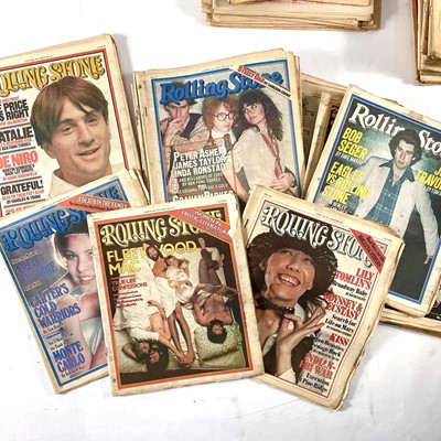 Lot 232 - Rolling Stone magazines.