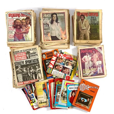 Lot 232 - Rolling Stone magazines.