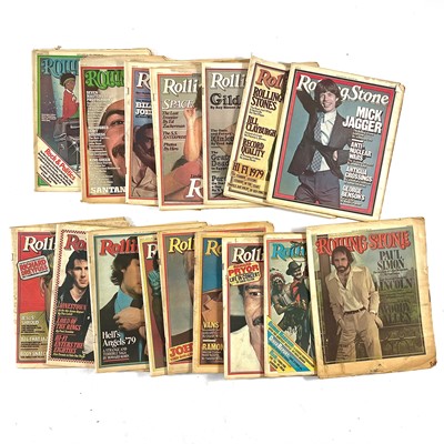 Lot 232 - Rolling Stone magazines.