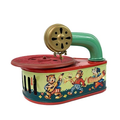 Lot 742 - Pixie Phone Gama 54 Children's Record Player With Records.