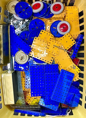 Lot 748 - Meccano in wooden box