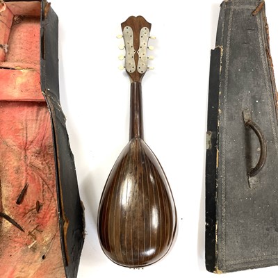 Lot 213 - An early 20th century Neapolitan mandolin
