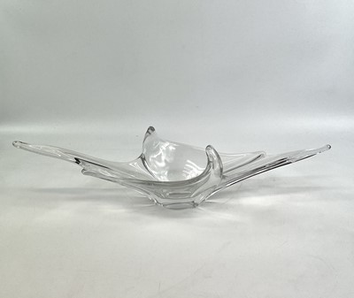 Lot 934 - A Clyne Farquharson glass vase signed to base,...