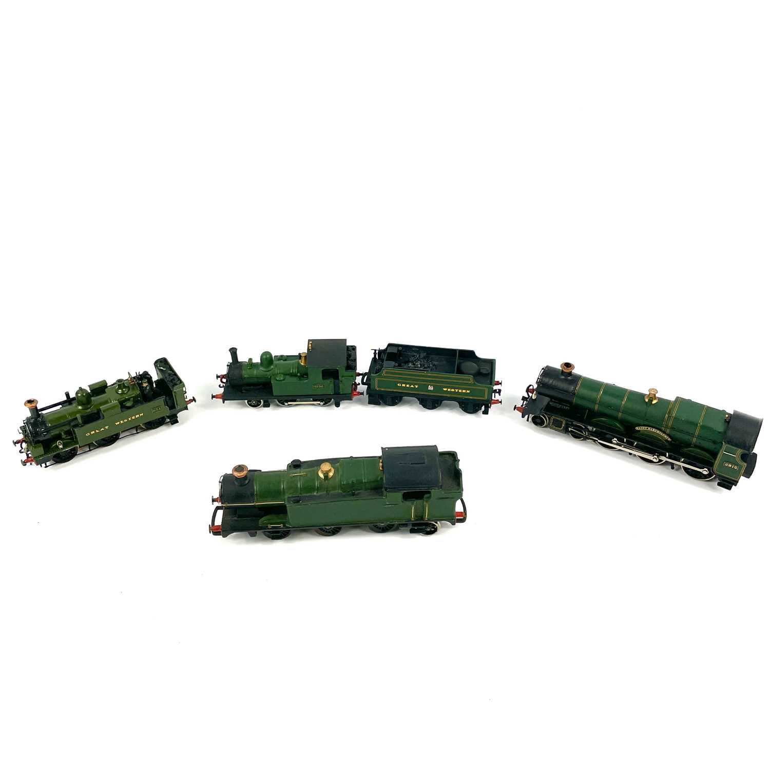 Lot 633 - Whitemetal GWR Interest 00 Gauge engines (x4).