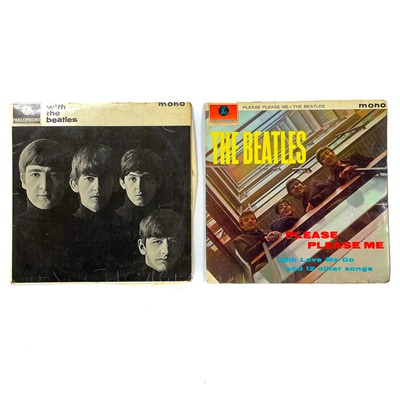 Lot 209 - THE BEATLES. two 12" first pressings.