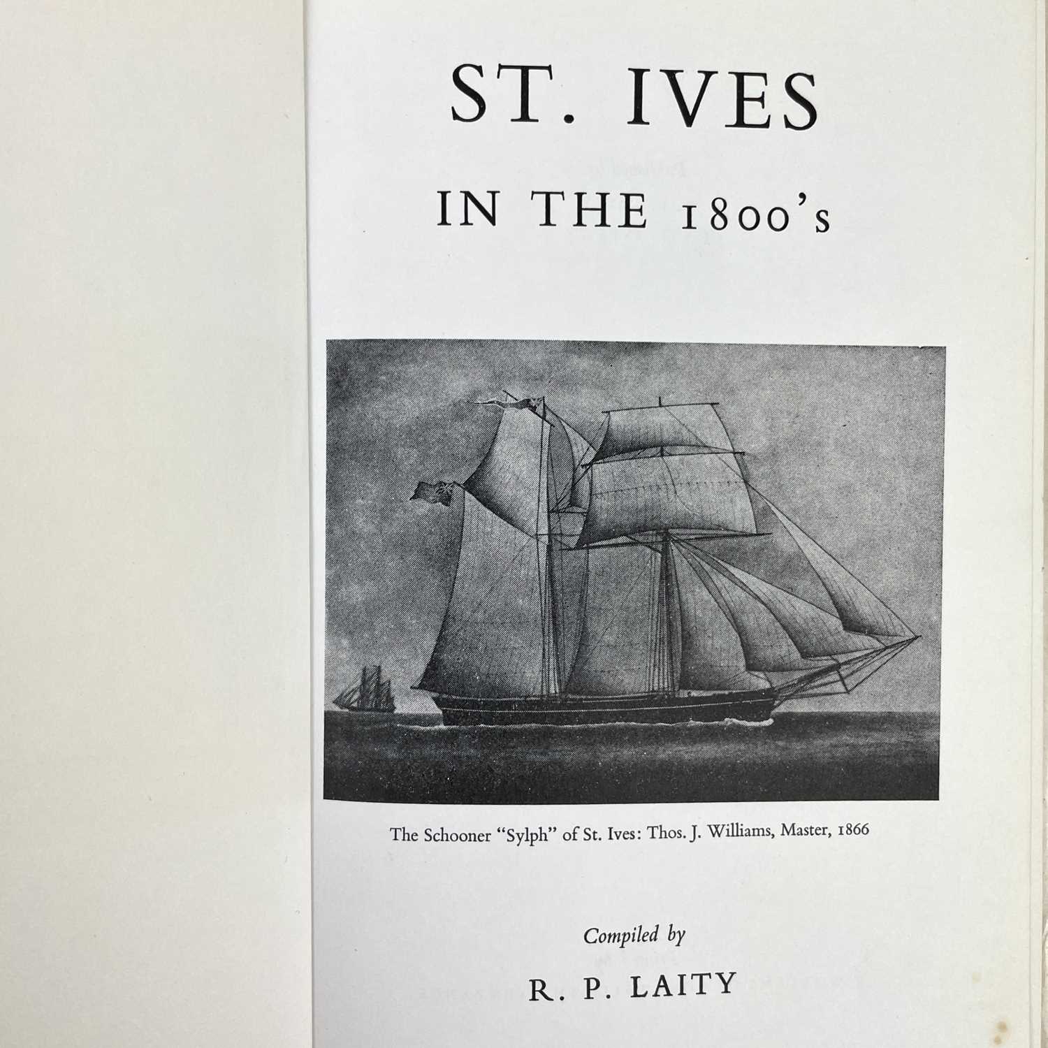 Lot 29 R. P. LAITY. 'St Ives in the 1800's'.