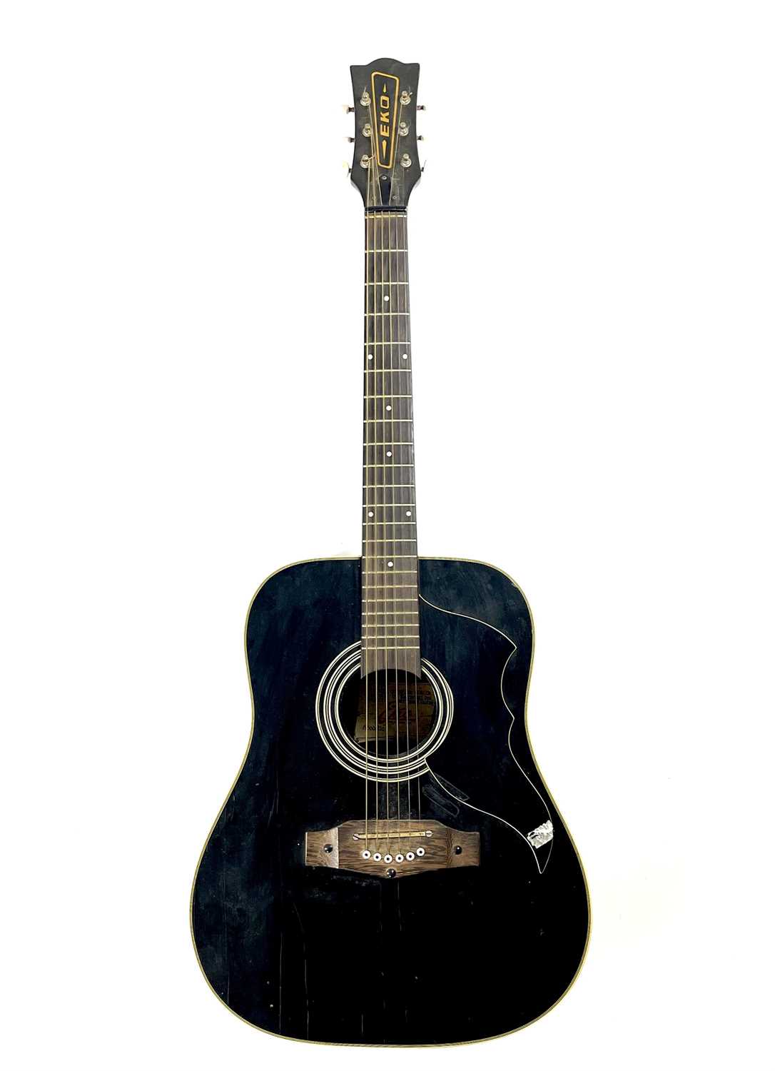 Lot 345 - A 1970s/80s Eko E20 acoustic guitar.