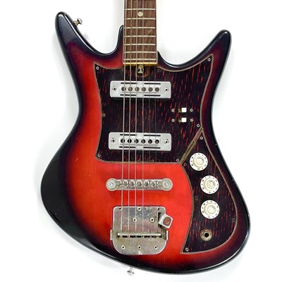 Lot 315 - A 1960s Teisco Audition electric guitar.