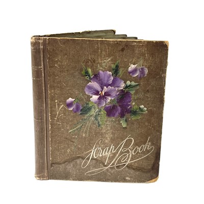 Lot 944 - Victorian Scrap Album, Stamp Album & View Master with Slides.