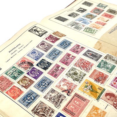 Lot 944 - Victorian Scrap Album, Stamp Album & View Master with Slides.