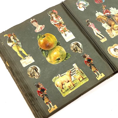 Lot 944 - Victorian Scrap Album, Stamp Album & View Master with Slides.