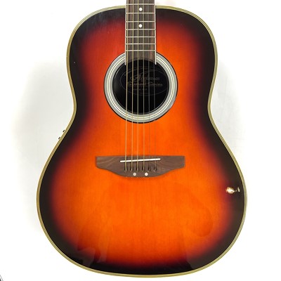 Lot 251 - An Applause, by Ovation, AE 21 bowl back electro acoustic guitar.