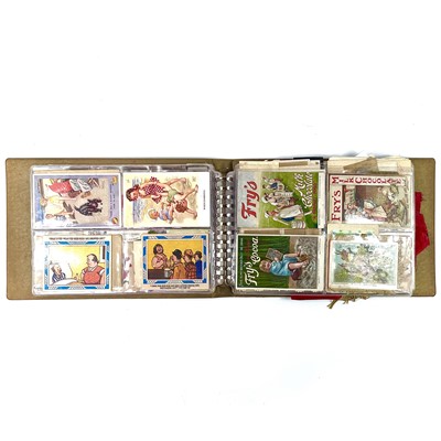 Lot 947 - Cigarette Cards, Postcards and Ephemera/.