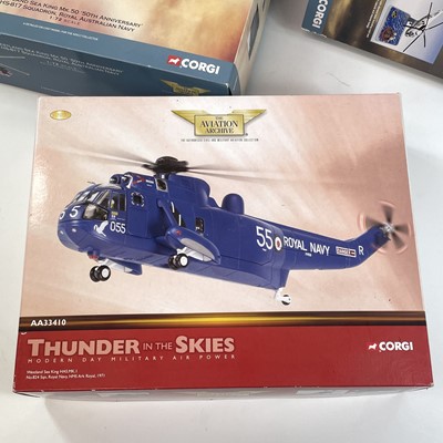 Lot 751 - Corgi Aviation Archive Helicopters (x4).