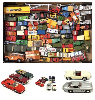 Lot 753 - Die Cast Cars Burago etc 1:18 & 1:24 Scale Plus Large Quantity Smaller Diecast Vehicles.