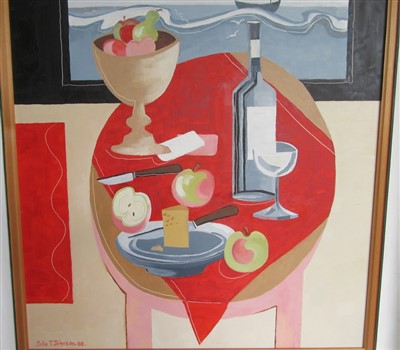 Lot 583 - Colin Trevor JOHNSON (b.1942) Still Life Mixed...