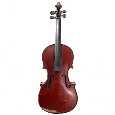 Lot 271 - A French Violin.