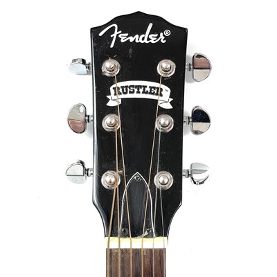 Lot 244 - A Fender Rustler six string banjo.