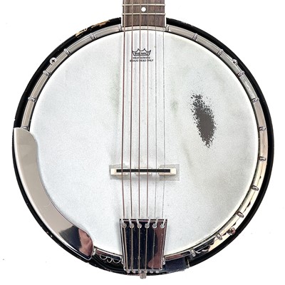 Lot 244 - A Fender Rustler six string banjo.