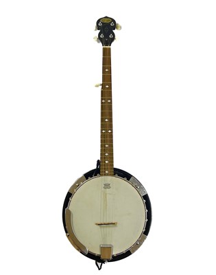 Lot 247 - A Stagg banjo.