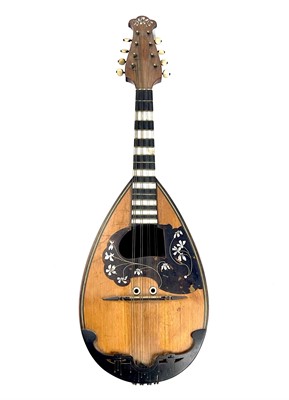 Lot 279 - A Raffaele Calace Neapolitan Mandolin, 1911