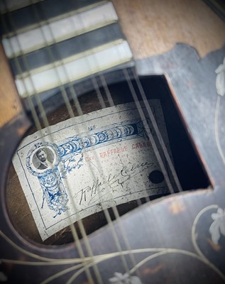 Lot 279 - A Raffaele Calace Neapolitan Mandolin, 1911