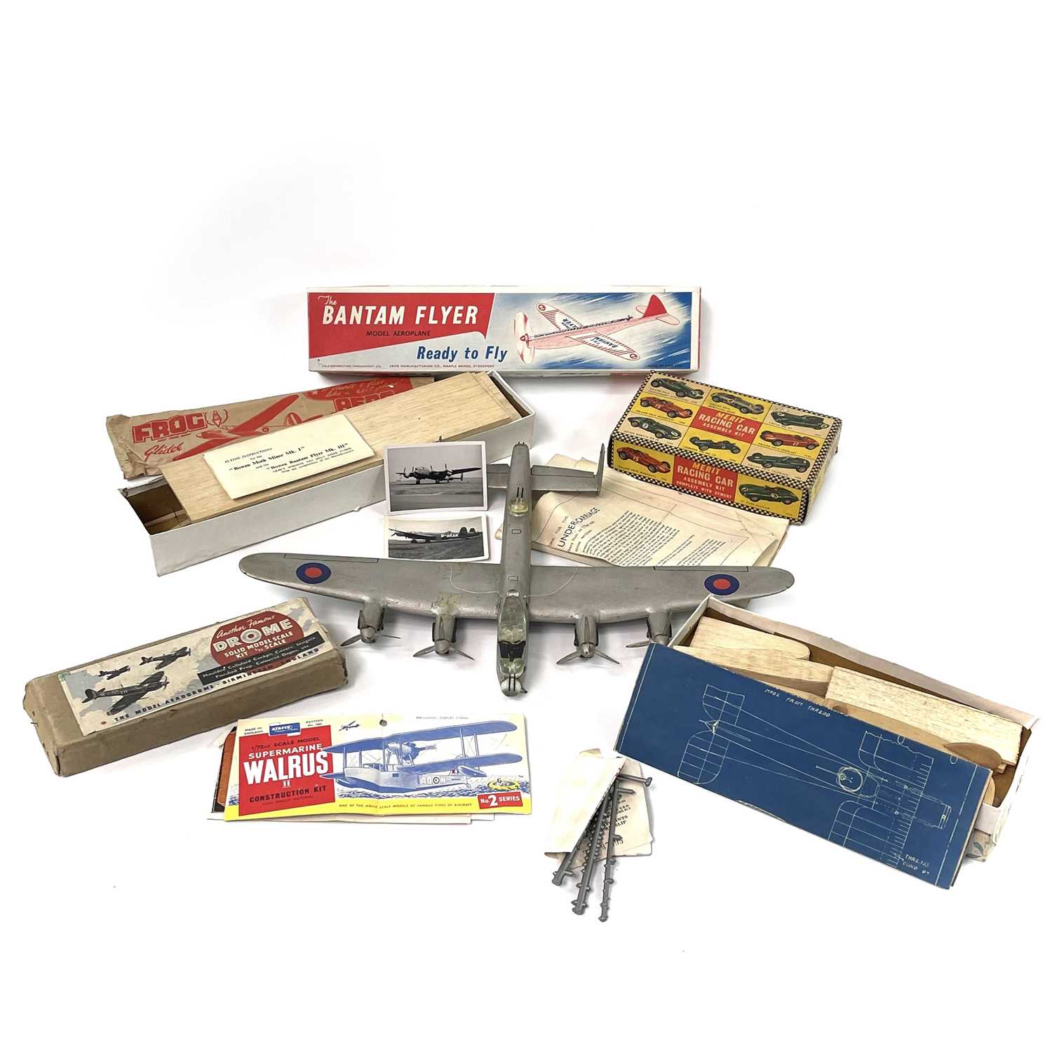 Lot 759 - Second World War & Later Wooden Aircraft Toys.