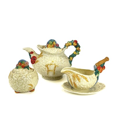 Lot 450 - A collection of Clarice Cliff Celtic Harvest pottery.