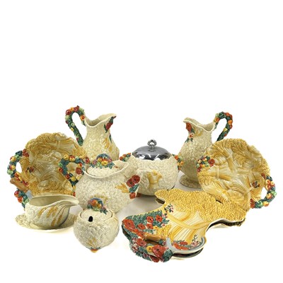 Lot 450 - A collection of Clarice Cliff Celtic Harvest pottery.