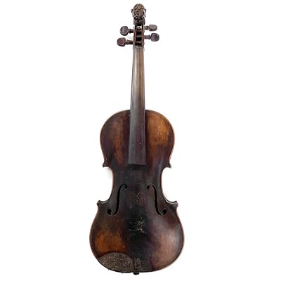 Lot 286 - A late 19th / early 20th century German violin