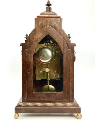 Lot 1725 - A Regency mahogany bracket clock, by John Cross, London.