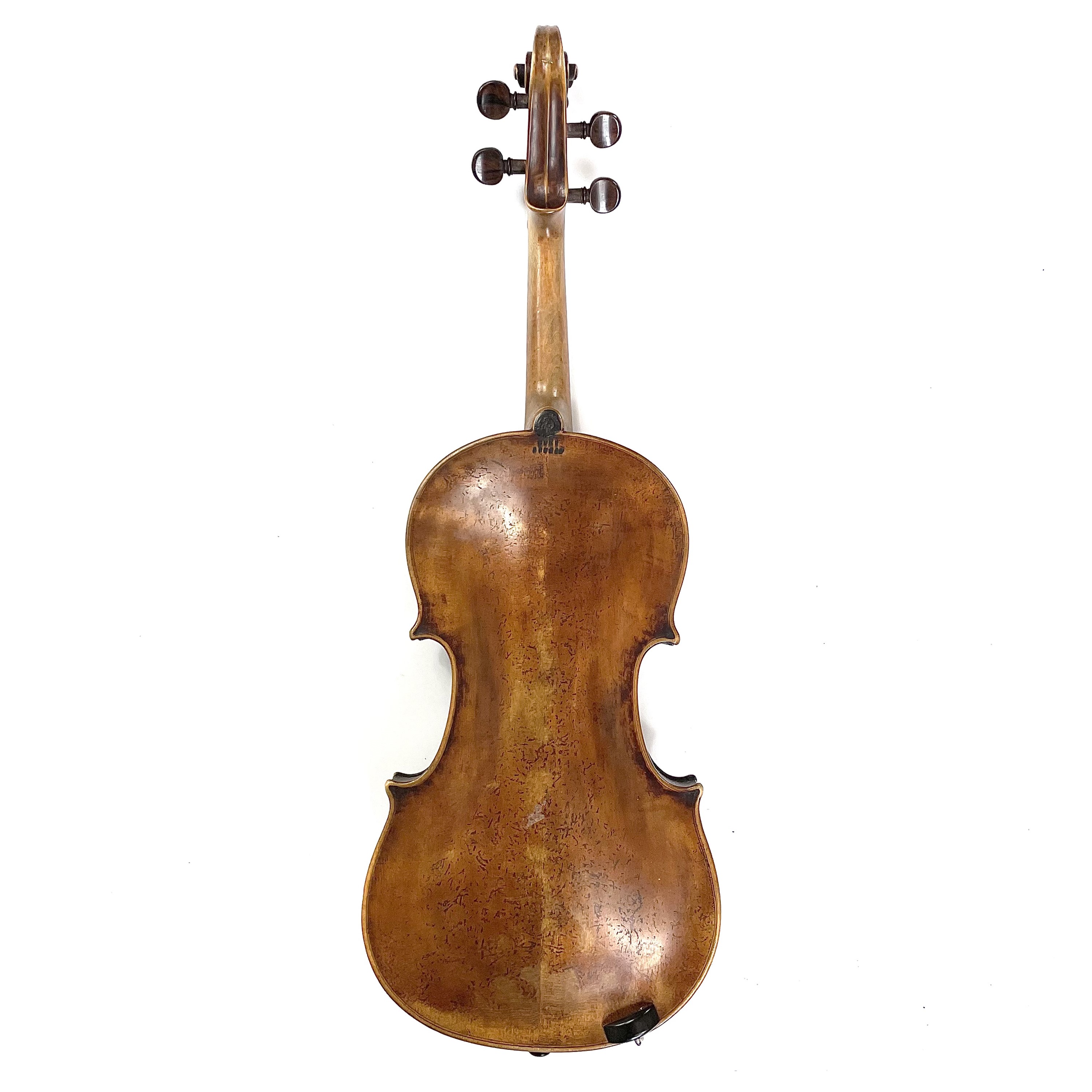 Lot 287 - A stamped 'Duke' of London violin