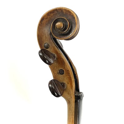 Lot 287 - A stamped 'Duke' of London violin