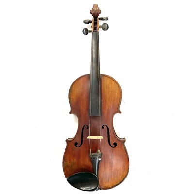 Lot 288 - A late 19th / early 20th century violin