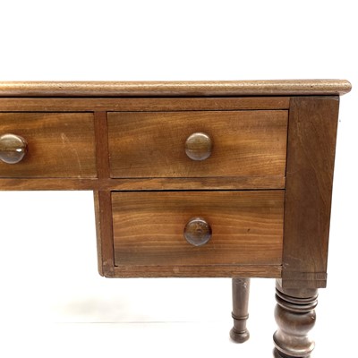 Lot 1931 - A Victorian mahogany desk/side table, with...