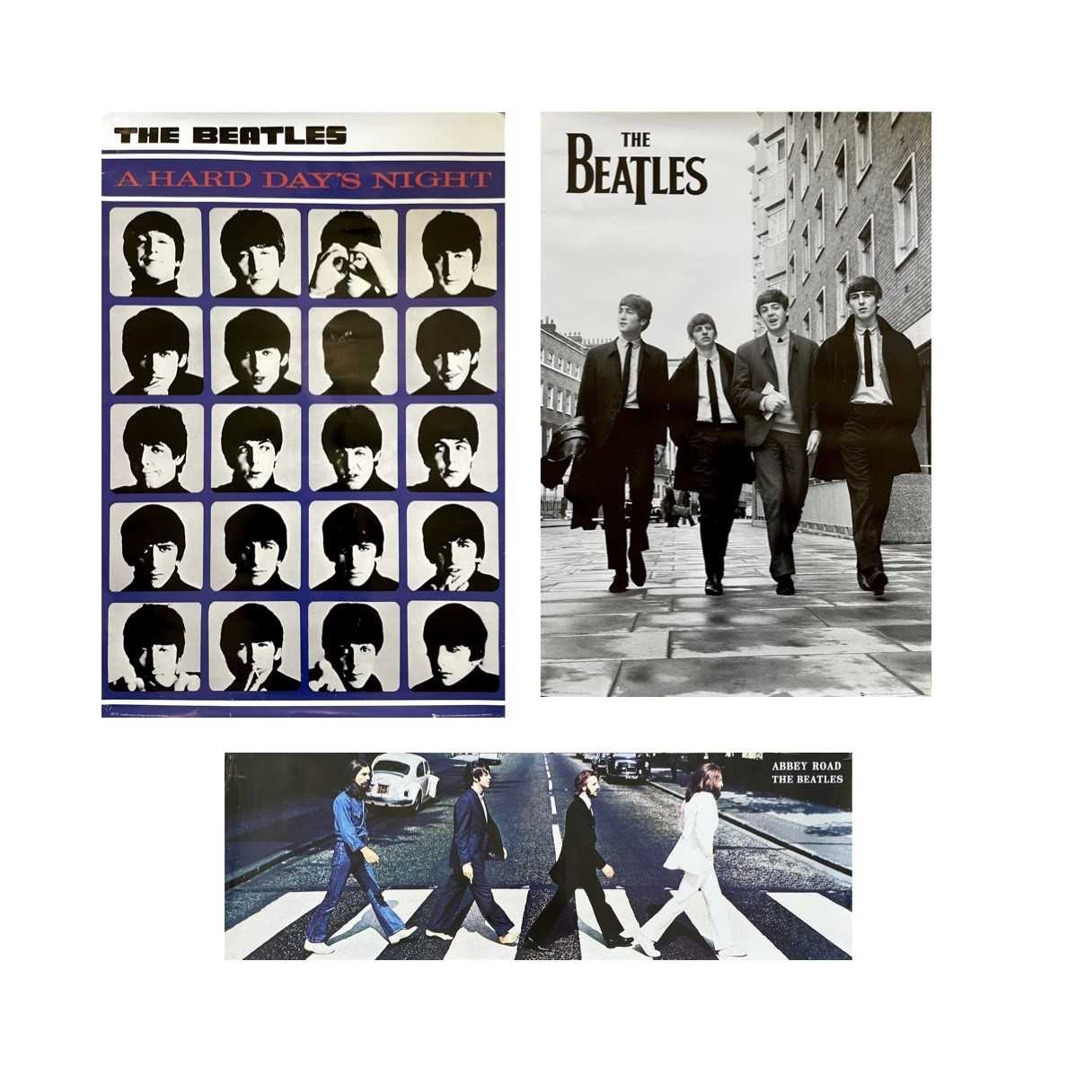 Lot 210 - The Beatles posters.