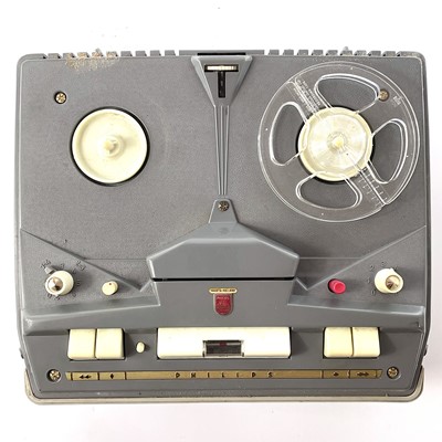 Lot 214 - A Phillips EL3541 portable four-track tape recorder.