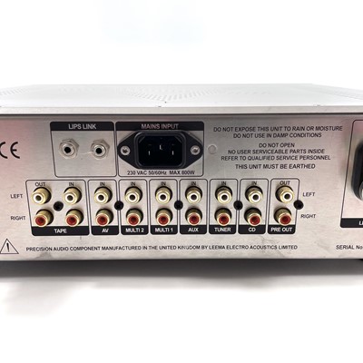 Lot 294 - A Leema Acoustics Tucana Integrated Amplifier.