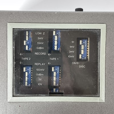 Lot 296 - A Quad 44 stereo control unit pre amplifier.
