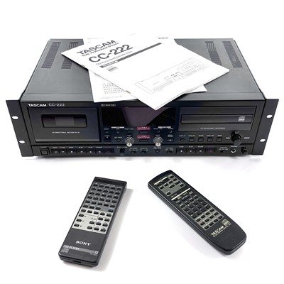 Lot 294 - A Tascam CC-222 CD recorder/Cassette Deck.