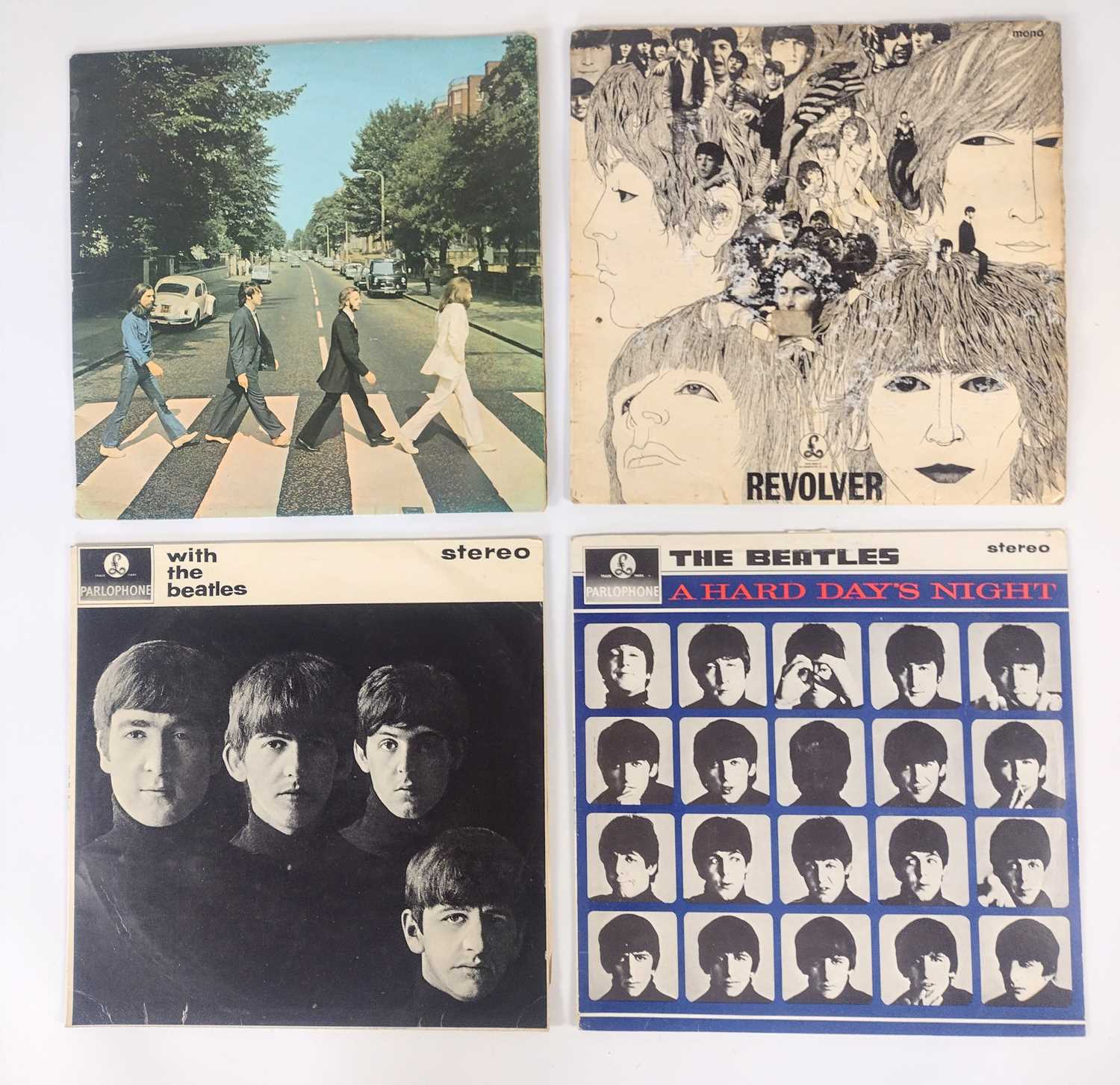 Lot 217 - The Beatles - four 12" albums.