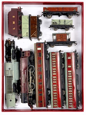 Lot 647 - Hornby Dublo - 3 Engines and Numerous Wagons/Carriages.