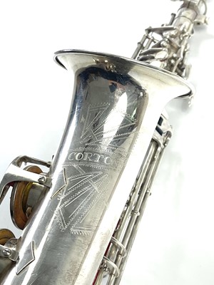 Lot 239 - A mid-century Corton Alto Saxophone.