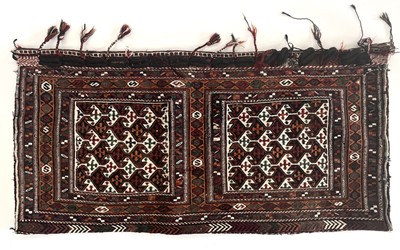 Lot 1270 - A large Soumakh bag, mid-late 20th century.